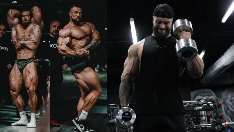 Chris Bumstead Building Huge Arms