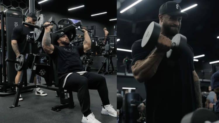 Chris Bumstead Trains With Iain