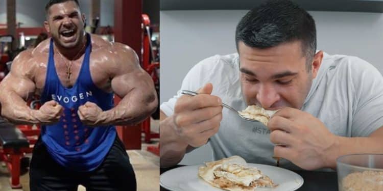 Derek Lunsford 2023 Offseason Eating