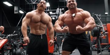 Derek Lunsford Chest Workout With Flex Lewis