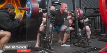 Nick Best 803 Lb Squat