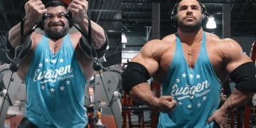 Derek Lunsford Chest Day 2023 Olympia