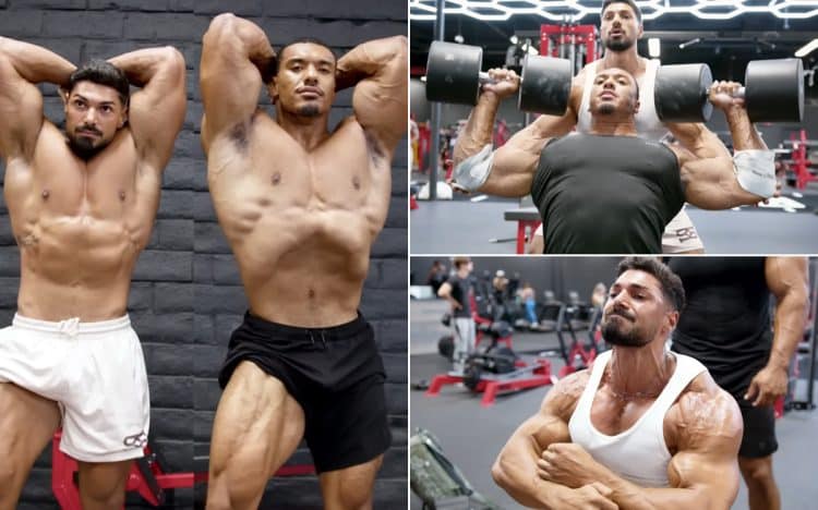 Larry Wheels Andrei Deiu Shoulder Workout