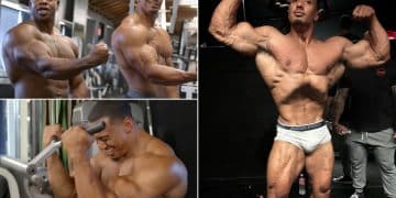 Breon Ansley & Larry Wheels Arms Workout