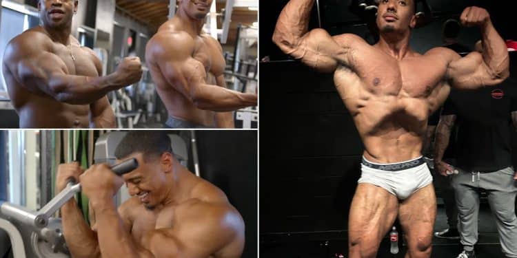 Breon Ansley & Larry Wheels Arms Workout