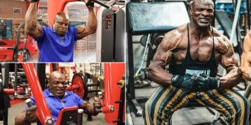 Ronnie Coleman Trains Back