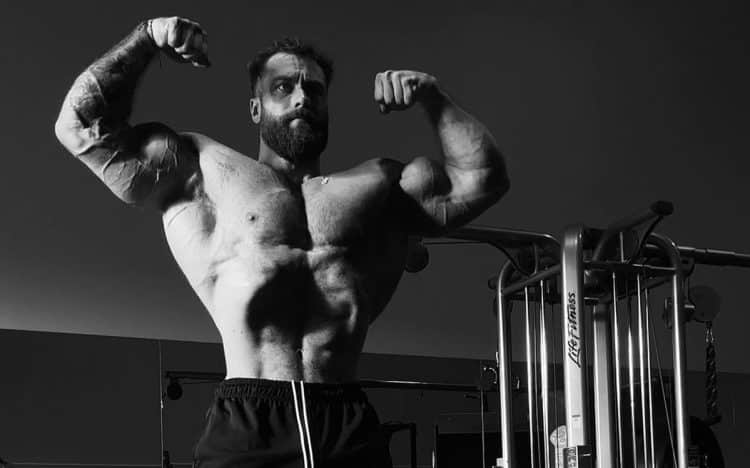 Chris Bumstead Bicep Peak