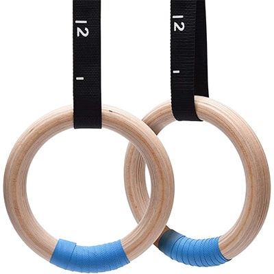 Pacearth Wooden Olympic Gymnastics Rings Coupon