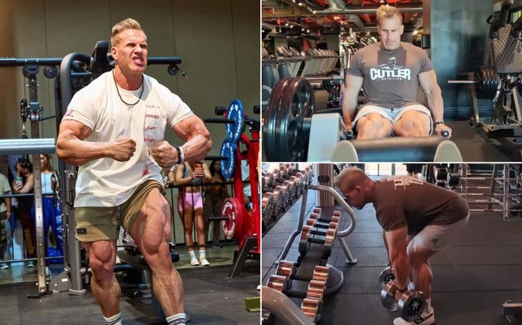 Jay Cutler Leg Day